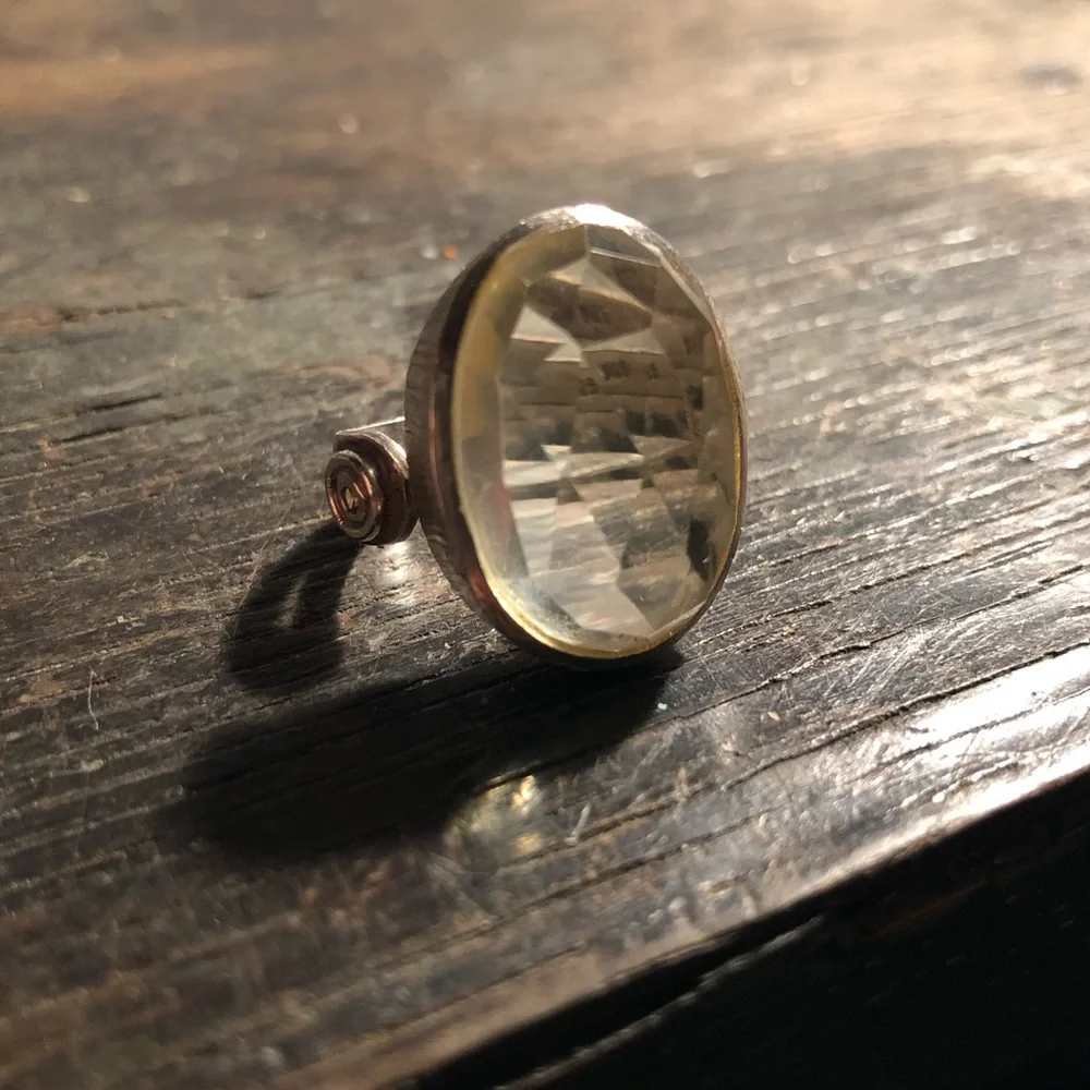925 stone sterling silver ring - Picture 1 of 8